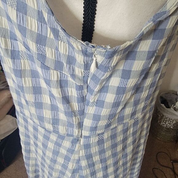 Nanette Lepore Gingham Sleeveless Maxi Dress. Size 10. - Picture 8 of 10